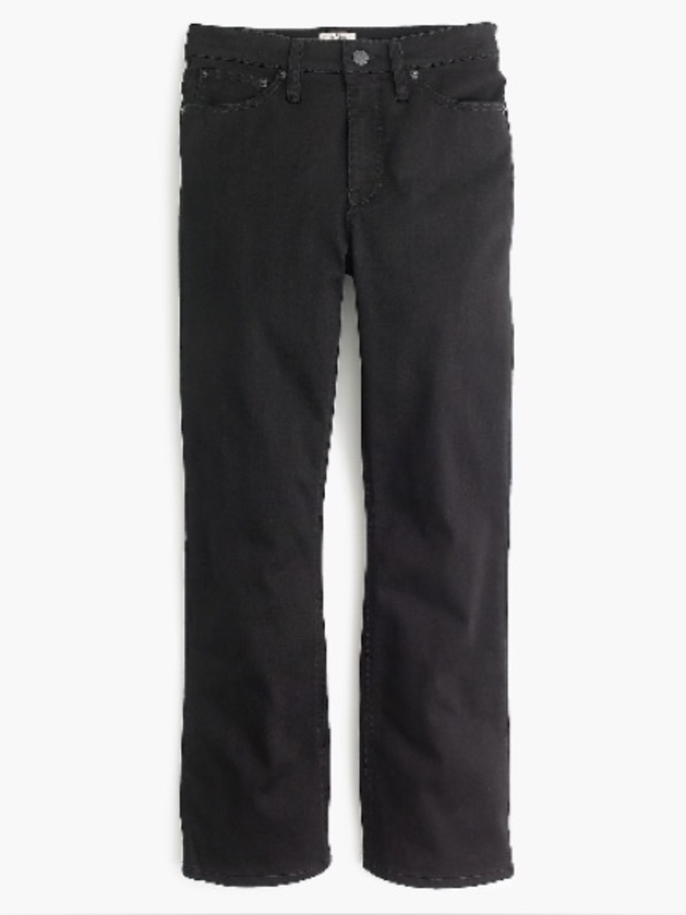 J. Crew Black Jeans - Demi Boot Crop
